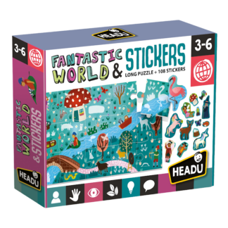 puzzle fantastique et stickers